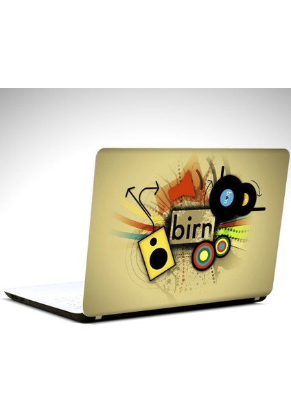 Plak Laptop Sticker