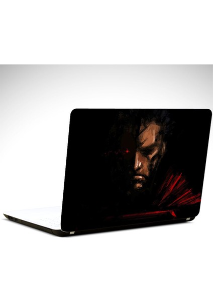 Wolwerine Kırmızı Laptop Sticker