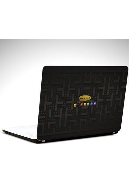 Pacman Funny Laptop Sticker