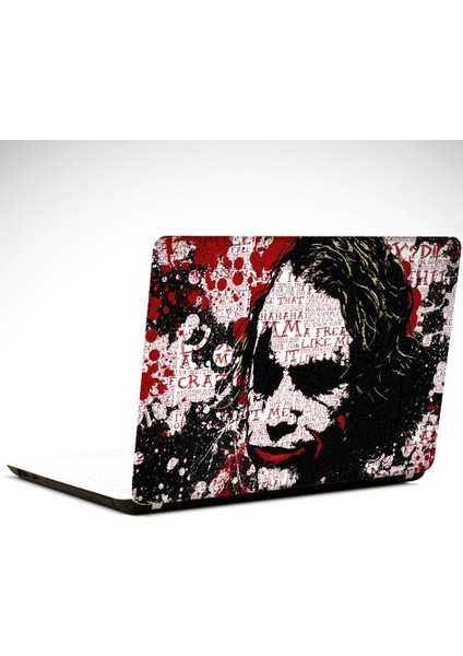 Joker Duvar Laptop Sticker