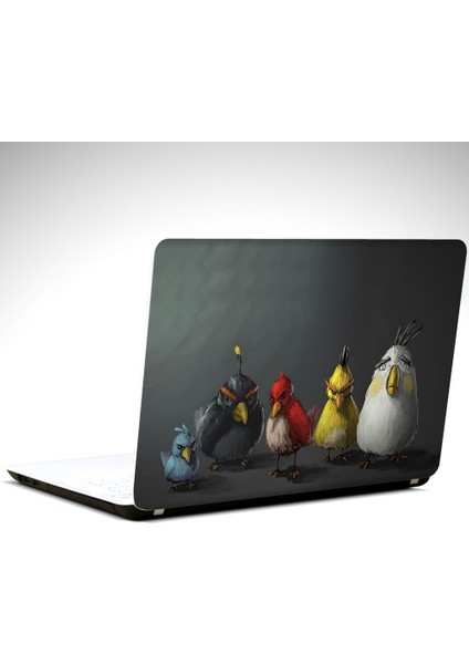 Angry Bird Laptop Sticker