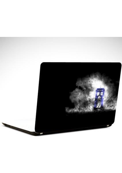 Doktor Who Police Laptop Sticker