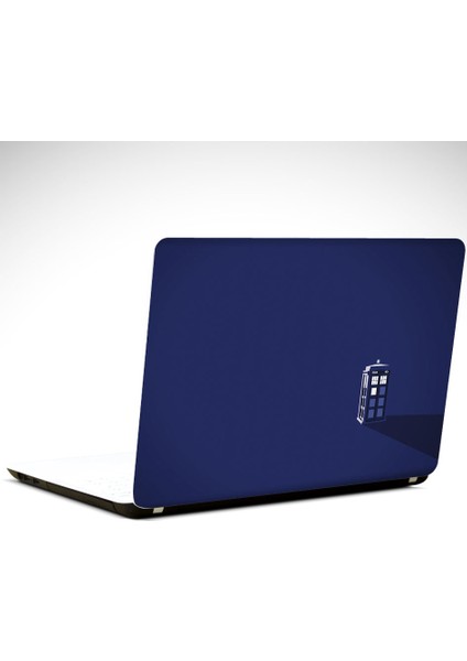 Doktor Who Minimal Laptop Sticker