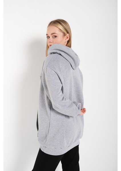 Kadın Beverly Vista Baskılı Oversize Sweatshirt indirimleri
