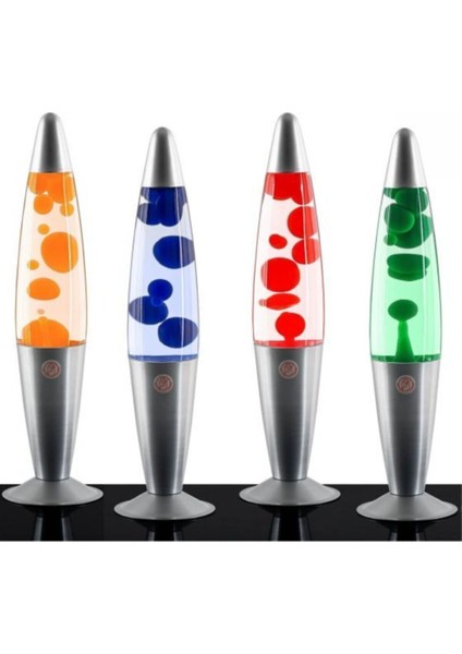 Dekoratif Ev Hediyesi Büyük Boy Lav Lambası Lava Lamp Konsept 41 cm Kırmızı fiyatları