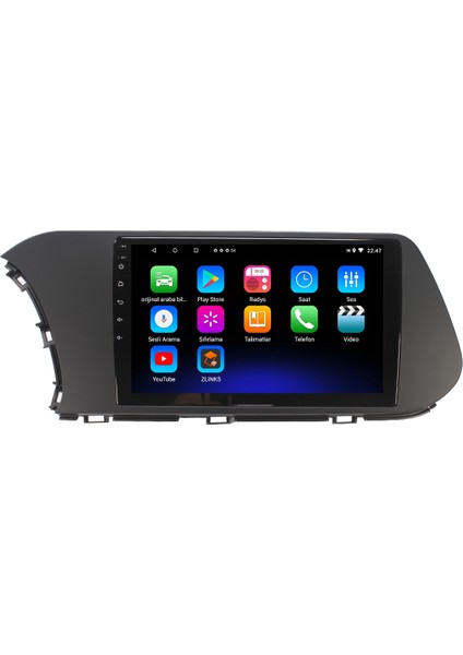 Hyundai I20 Android 12 Kablosuz Carplay Navigasyon Multimedya Ekran Teyp - MY-0609W-HYUNDAİ I20