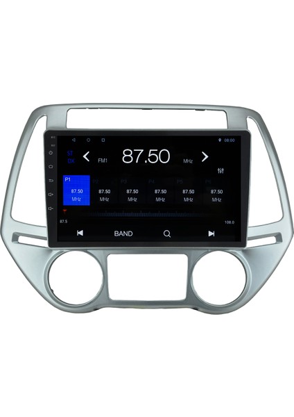 Hyundai I20 Android 12 Kablosuz Carplay Navigasyon Multimedya Ekran Teyp - MY-0609W-HYUNDAİ I20