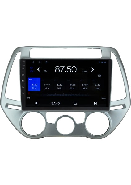 Hyundai I20 Android 12 Kablosuz Carplay Navigasyon Multimedya Ekran Teyp - MY-0609W-HYUNDAİ I20