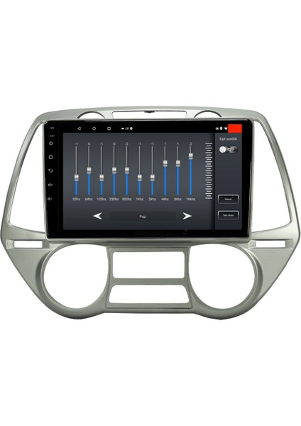 Hyundai I20 Android 12 Kablosuz Carplay Navigasyon Multimedya Ekran Teyp - MY-0609W-HYUNDAİ I20