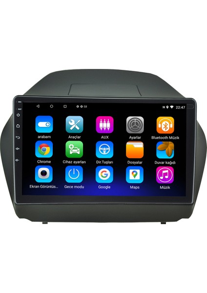 Hyundai İX35 Android 12 Kablosuz Carplay Navigasyon Multimedya Ekran Teyp - MY-0609W-HYUNDAİ İX35 indirimleri