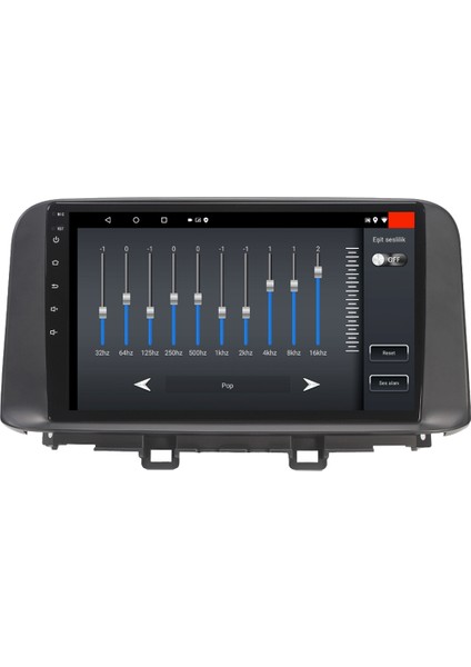 Hyundai Kona Android 12 Kablosuz Carplay Navigasyon Multimedya Ekran Teyp - MY-0609W-HYUNDAİ Kona modelleri