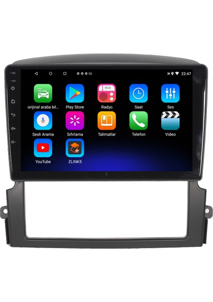 Kia Sorento Android 12 Kablosuz Carplay Navigasyon Multimedya Ekran Teyp - MY-0609W-KİO Sorento