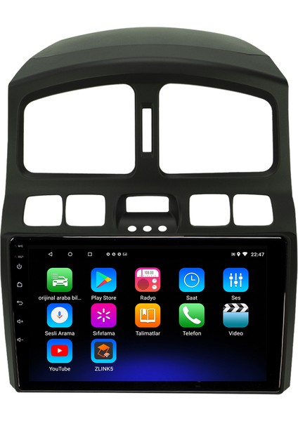 Kia Sportage Android 12 Kablosuz Carplay Navigasyon Multimedya Ekran Teyp - MY-0609W-KİO Sportage