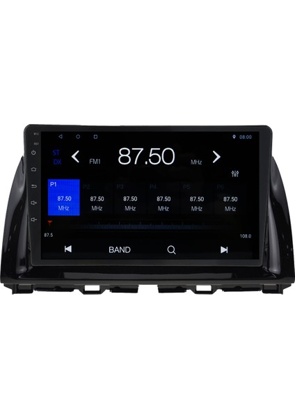 Mazda 6 Android 12 Kablosuz Carplay Navigasyon Multimedya Ekran Teyp - MY-0609W-MAZDA 6
