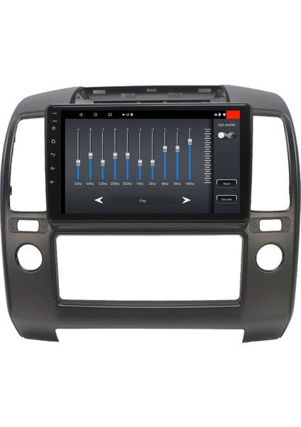 Nissan Navara Android 12 Kablosuz Carplay Navigasyon Multimedya Ekran Teyp - MY-0609W-NİSSAN Navara