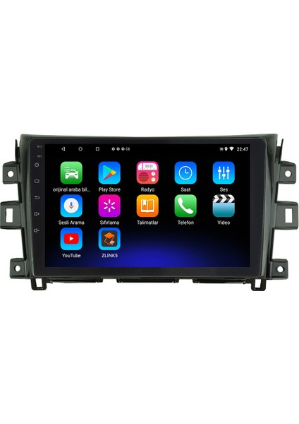 Nissan Navara Android 12 Kablosuz Carplay Navigasyon Multimedya Ekran Teyp - MY-0609W-NİSSAN Navara fiyatları