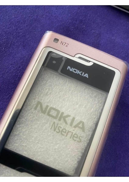N72 Ön Arka Kapak Pembe(Tuşsuz) - N72 Kapak