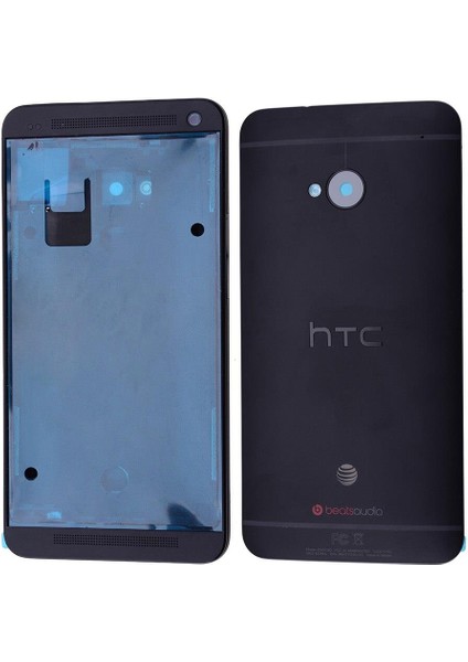 Htc One M7 Full Kasa Kapak Takımı Siyah