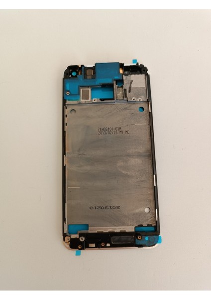 Htc One M7 Orta Kasa Ön Kapak Gümüş modelleri
