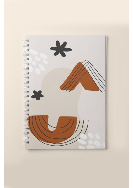 3'lü Spiralli Çizgisiz Defter Seti - Wanderlust Series A5 (15X21CM)