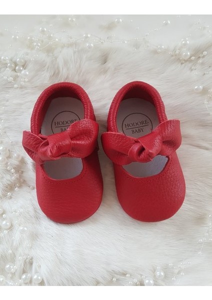 Alice Kırmızı Deri Makosen fiyatları