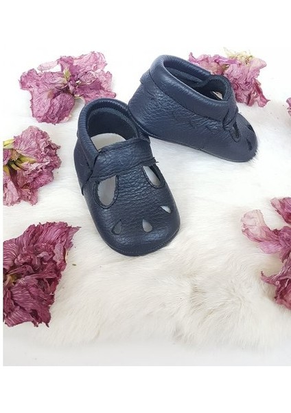 Wizy Lacivert Hakiki Deri Makosen