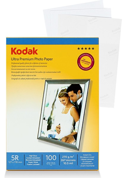 Photo Paper 5r Glossy-Parlak (13X18-100'LÜK) 270G