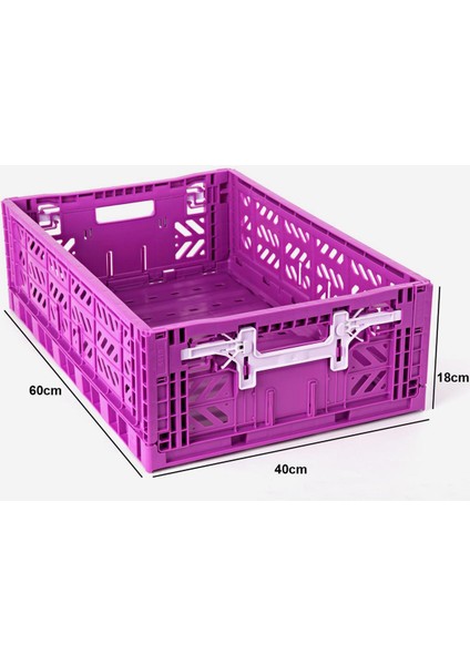 Aykasa 604018 Maxibox Konforlu Kilit Badacious Katlanabilir Kasa