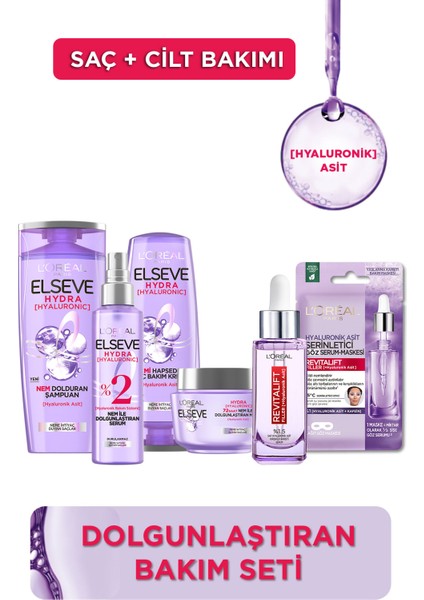 L'oreal Paris Dolgunlaştıran Bakım Seti
