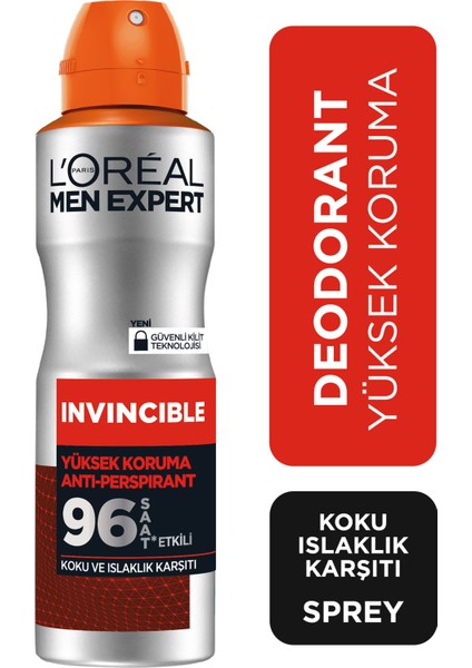 2'Li Men Expert Invincible Deodorant Seti