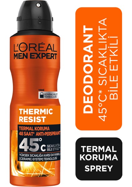 4'Lü Men Expert Termal Koruma Deodorant Seti