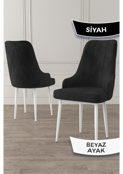 Concept Ram Serisi, 80X132 Açılabilir Beyaz Yemek Masası Takımı, 6 Babyface Kumaş Sandalye fırsatları