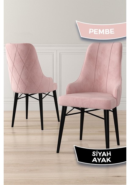 Concept Lia Serisi, Siyah Mermer Desen Açılabilir 80X132 Yemek Masası Takımı 6 Sandalye fırsatları