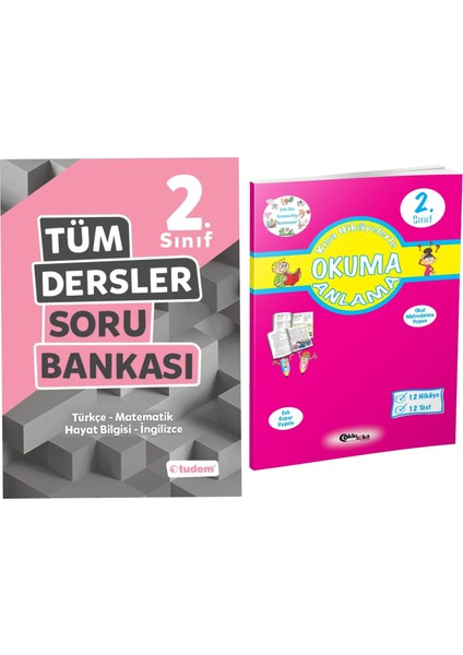 2. Sınıf Tüm Dersler Soru Bankası + Okuma Anlama