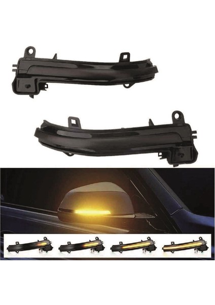 Bmw F30 Kayar Sinyal Ledi Sağ Sol Set 581404140