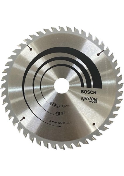 Optiline Wood 235X2,8X30/25 mm 48 Diş Testere
