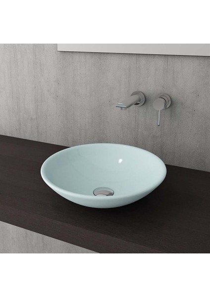 Bocchi Venezia Çanak Lavabo Mat Buz Mavi 40 cm 1120-029-0125