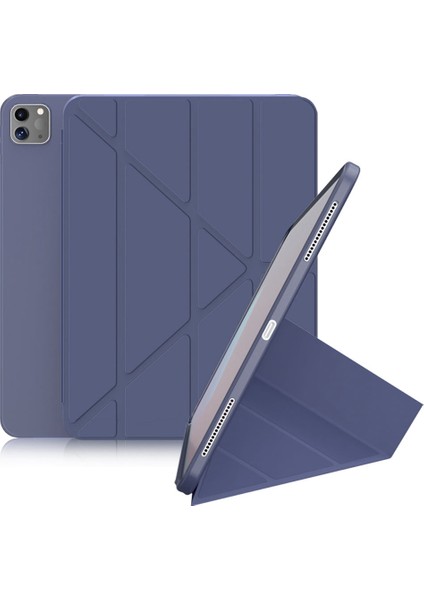iPad Pro Için Tablet Kılıfı - Koyu Mavi (Yurt Dışından)
