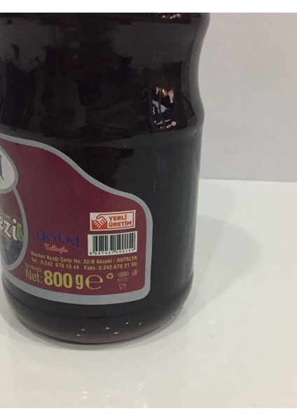 Meşhur Yöresel Üzüm Pekmezi 800 gr