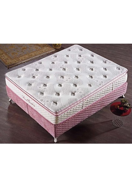 Tutku Yatak Rose Garden Pedli 4 Mevsim Dsc Yaylı Ergonomik Yatak 90X190