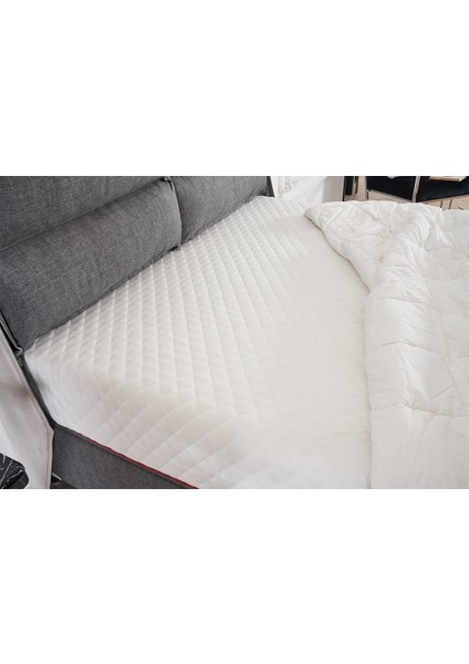 Visco Comfort Visco ve Kuş Tüyü Sünger Ortopedik Yıkanabilir Fermuarlı Kılıflı 4 Mevsim Yatak 90X190