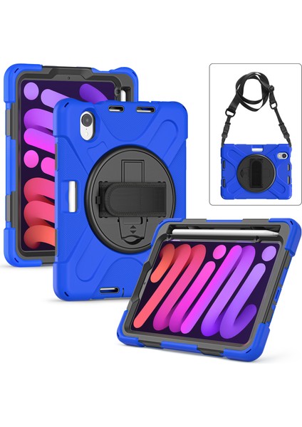 iPad Mini Için Tablet Kılıfı - Mavi / Siyah (Yurt Dışından) fiyatları