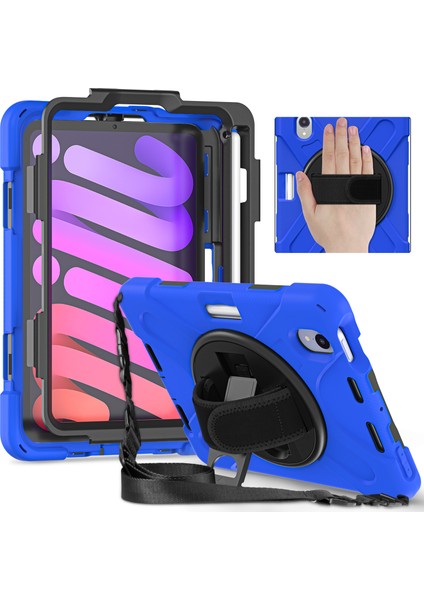 iPad Mini Için Tablet Kılıfı - Mavi / Siyah (Yurt Dışından) modelleri