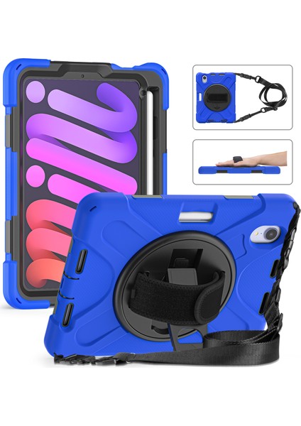 iPad Mini Için Tablet Kılıfı - Mavi / Siyah (Yurt Dışından) fırsatları