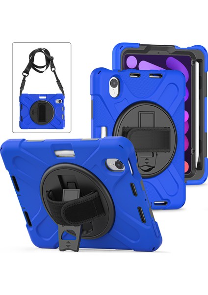 iPad Mini Için Tablet Kılıfı - Mavi / Siyah (Yurt Dışından) indirimleri