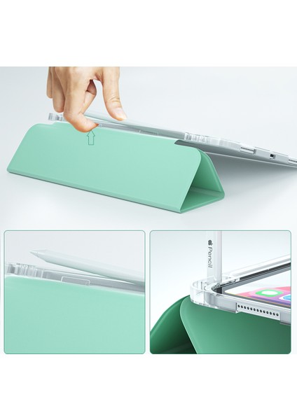 iPad Için Tablet Kılıfı - Açık Yeşil (Yurt Dışından) fırsatları