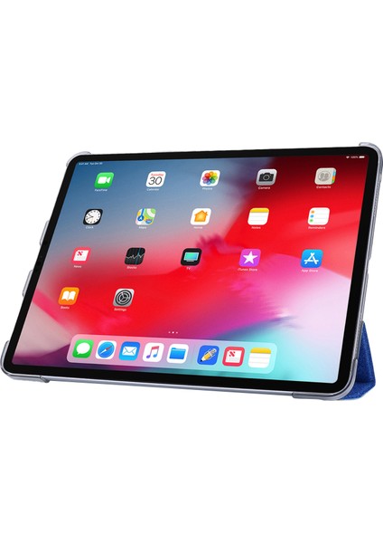 iPad Pro Için Tablet Kılıfı - Koyu Mavi (Yurt Dışından) fırsatları