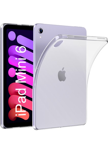 iPad Mini 6 Için Tablet Kılıfı - Şeffaf (Yurt Dışından)