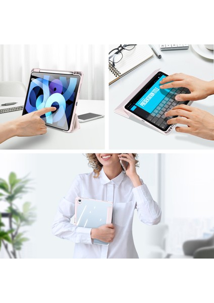 iPad Air Için Tablet Kılıfı - Açık Pembe (Yurt Dışından) fırsatları