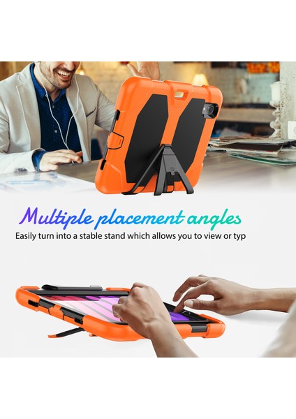 iPad Mini Için Tablet Kılıfı - Turuncu (Yurt Dışından) fırsatları
